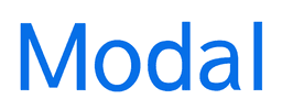 modal